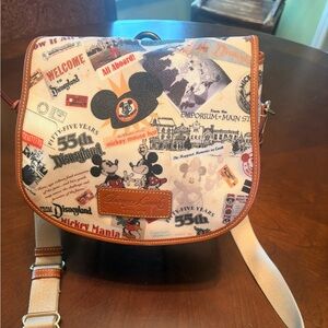 Disney Dooney 55th Anniversary Saddle Crossbody